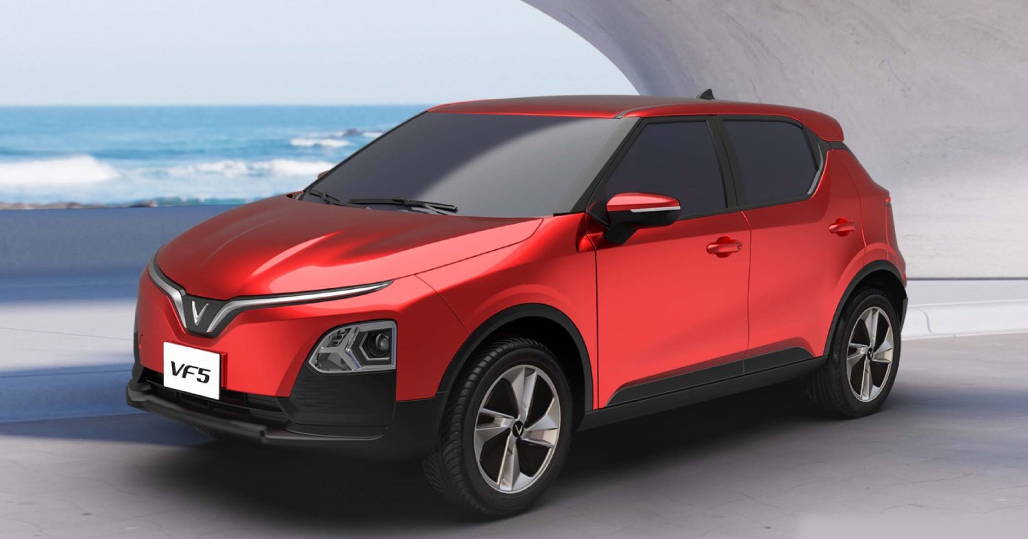 Dự án: in mẫu ốp cản trước xe vinfast VF5